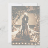 Vos propres photos Faded Wedding Invitations (Dos)
