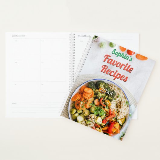 Vos Recettes Préférées, do-it-yourself Nom, Titre  (Devant avec enveloppe)