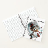 Vos rêves avec Carnet spiral "Mes désirs" (Intérieur)