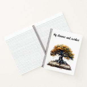 Vos rêves avec Carnet spiral "Mes désirs"