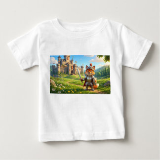 Vos Ridder Kasteel Kinderen Cartoon T-Shirt