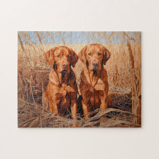 Vos rode labrador retrievers legpuzzel