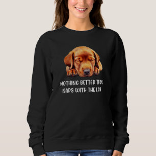 Vos Rood Lab Moeder Vader Slaap Labrador Retriever Trui