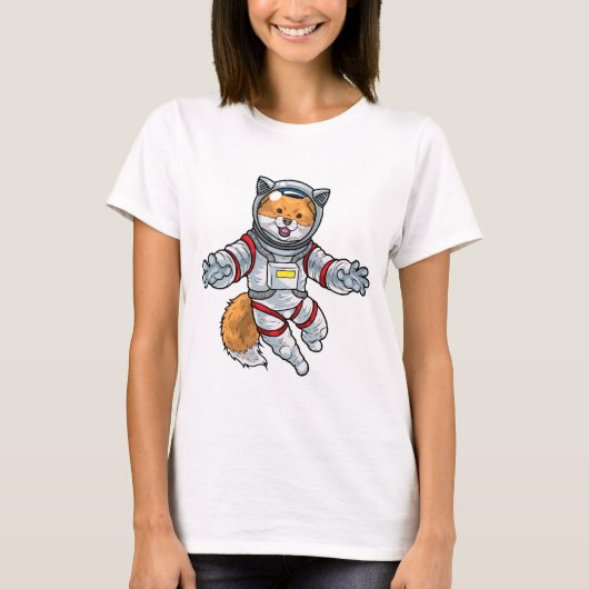 Vos Ruimtevaarder Ruimte T-shirt (Voorkant)