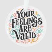 Vos sentiments sont un soutien valide en santé men (devant)