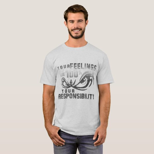 Vos sentiments | Votre T-shirt Responsabilité (Devant entier)