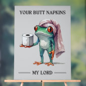 Vos serviettes Butt Mon Seigneur (Neutre)