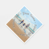 Vos serviettes en papier avec photo préférée avec  (Coin)