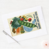 Vos Stickers Rectangle Jardin Victoire (Enveloppe)