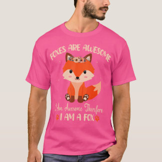 Vos Vossen Zijn Geweldig Schattige Vos Meisjes Jon T-shirt