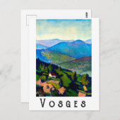 Vosges Mountains, Frankrijk Briefkaart (Voorkant / Achterkant)