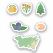 Vosges Stickers Set (Recto)