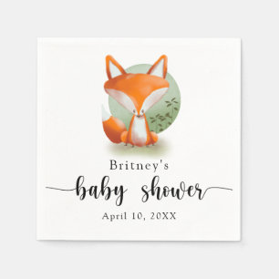 Vosje - babyshower servet