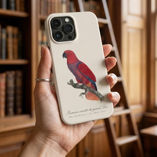 Vosmaer Eclectus Papegaai, Eclectus Roratus Vosmae Case-Mate iPhone Case