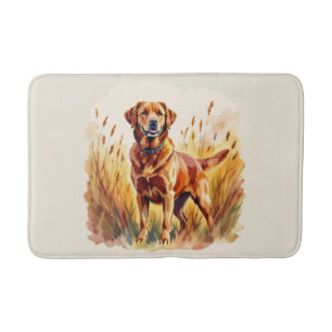 Vosrode Labrador Retriever Hond Badmat
