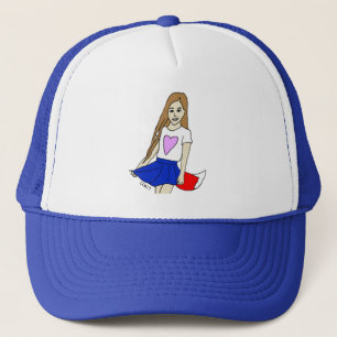 vosse meisje trucker pet
