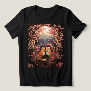 Vossen Bij Maneschijn Tri-Blend Shirt