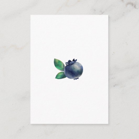 Vossen en bosbessen - boeken voor baby informatiekaartje (Achterkant)