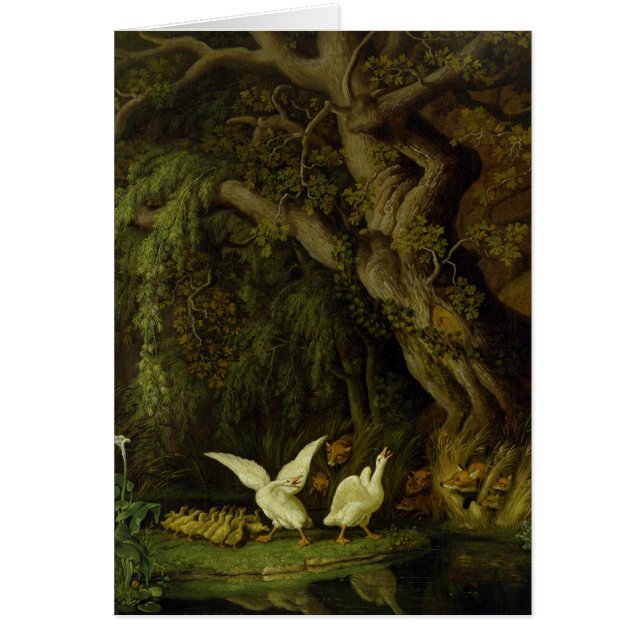 Vossen en ganzen (Voorkant)