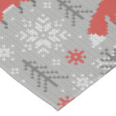 Vossen in het winterbos Scandinavische kerst Tafelkleed (Gekanteld)