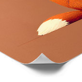 Vossen Poster (Hoek)