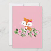 vossenbos, schattig kaart (Achterkant)