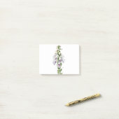Vossenhandschoen bloem post-it® notes (Op bureau)