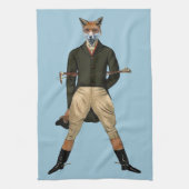  vossenjacht theedoek (Verticaal)