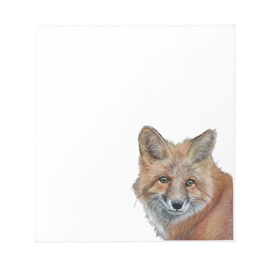 Vossennotitieblok Notitieblok (Voorkant)