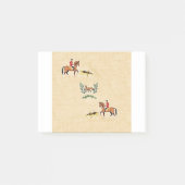 vossenvos en hond post-it® notes (Voorkant)