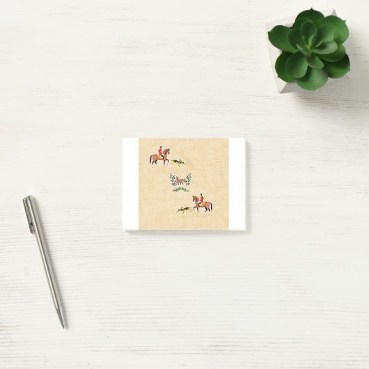 vossenvos en hond post-it® notes (Kantoor)