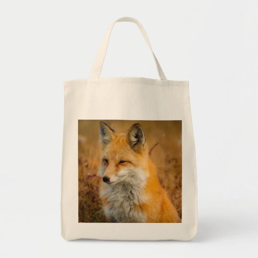 vossenzak, vossenvlees, tas, vossenwinkel, geschen tote bag (Voorkant)