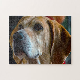 Vosshond Hond. Legpuzzel