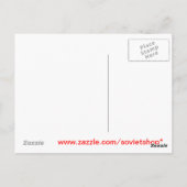 Vostok Briefkaart (Achterkant)