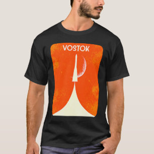 Vostok Raket Sovjet-Unie Ruimte Ruimtevaart Yuri T-shirt