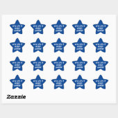 Vote Blue 2024 Comme Une Femme Noire Stickers (Feuille)