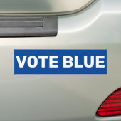 Vote Blue Democrat 2020 Bumper Sticker (En voiture)