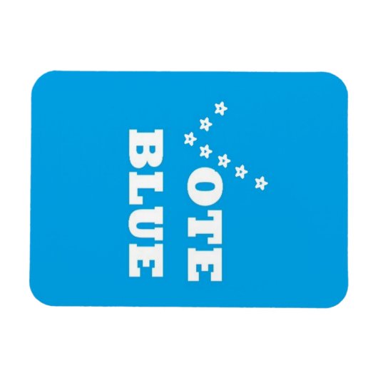 Vote Blue - Photo Magnet (Horizontal)