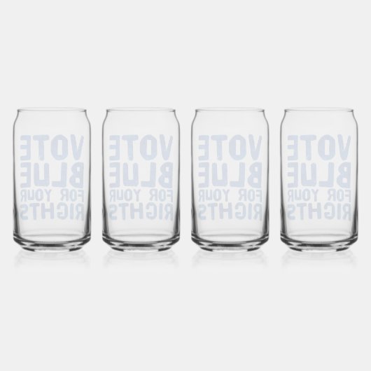 Vote Blue pour vos droits (Dos)