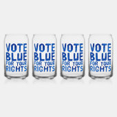 Vote Blue pour vos droits (Recto)