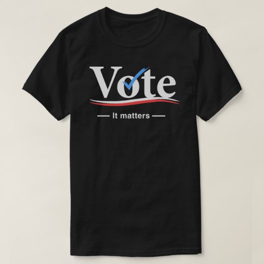 Vote (Ça Compte) T-shirt Essentiel (Design devant)