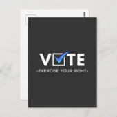 Vote (film) briefkaart (Voorkant / Achterkant)