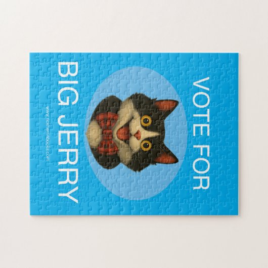 Vote for Big Jerry puzzle (Horizontal)