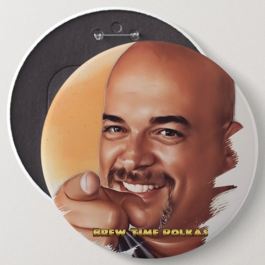 Vote for BrewsterJ. Button (Voorkant /achterkant)