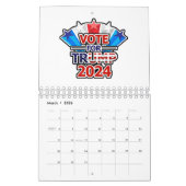 Vote for Trump 2024 Stars Kalender (Mar 2026)