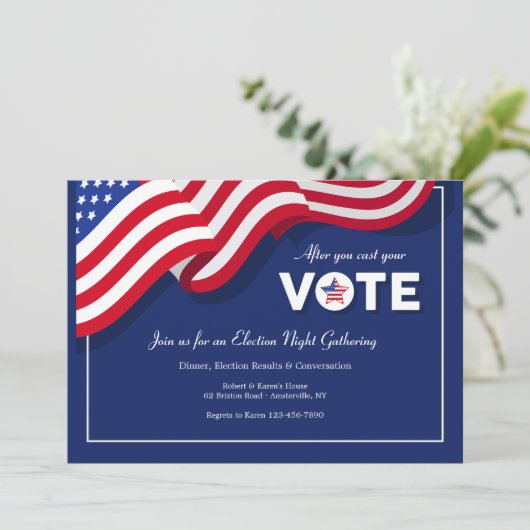 Vote Invitation (Debout devant)