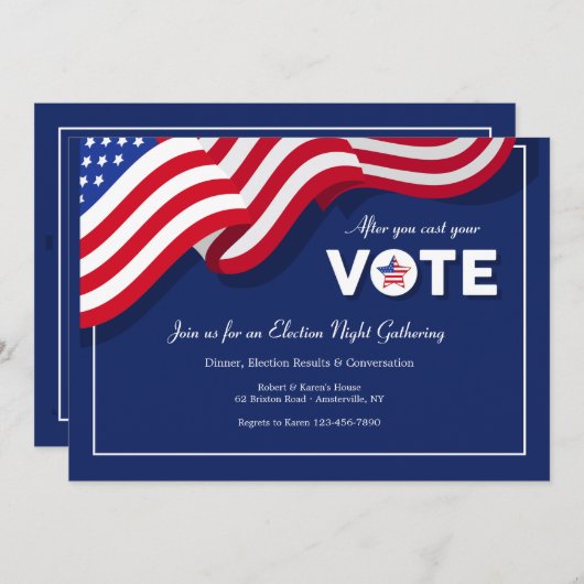 Vote Invitation (Devant / Derrière)