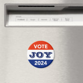 Vote Joy 2024 Harris Walz Magneet (Insitu (Vaatwasser))