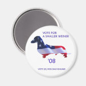 Vote - Magnet Round - Uniquement (Recto/Verso)