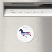 Vote - Magnet Round - Uniquement (In Situ (Lave-vaisselle))
